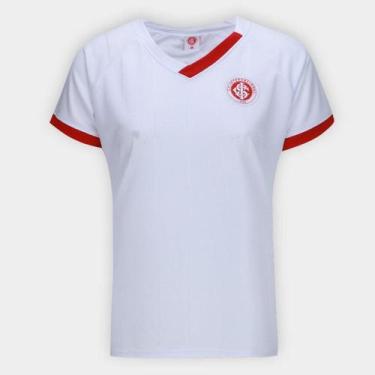 Imagem de Camiseta Internnacional Gerard Feminina - Internacional RS, Branco, Ve