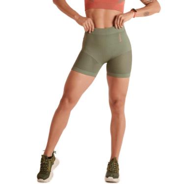 Imagem de Short Lupo Arrastão III Feminina - Verde - GG-Feminino