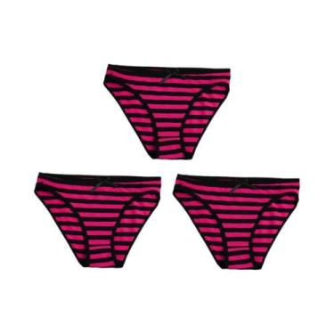 Imagem de Conjunto De Calcinhas De Renda Sexy Para Mulheres, Estampa Listrada, L