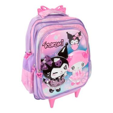 Imagem de Mochila Escolar Infantil De Rodinhas Menina Volta As Aulas - Plike