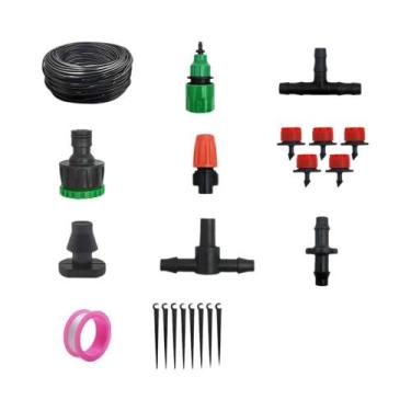 Imagem de Sistema De Irrigação Por Gotejamento Para Economia De Água, Kit De Reg
