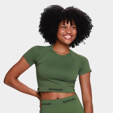 Imagem de Camiseta Cropped Speedo Esportiva Feminina-Feminino