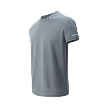 Imagem de Camiseta Masculina De Secagem Rápida Oversized Para Verão, Corrida E A