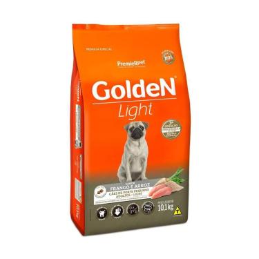 Imagem de Ração Golden Fórmula Cães Adultos Light Mini Bits Frango 10,1Kg