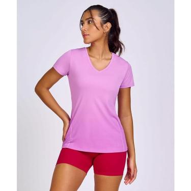 Imagem de T-shirt Skin Fit Alto Giro Degrade Rosa Orchid-Feminino
