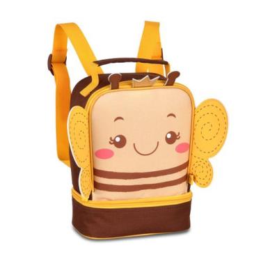 Imagem de Lancheira Térmica Escolar Infantil Bichinhos Abelha Borboleta - - Clio