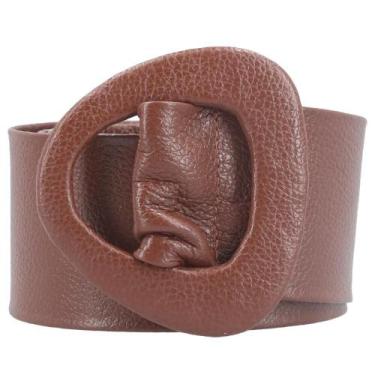 Imagem de Cinto Faixa Maiara de Couro Bauarte, Marrom