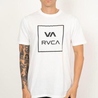 Imagem de Camiseta RVCA VA All The Way Plus Size SM26 Masculina Branco, Branco, 