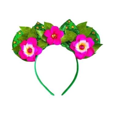 Imagem de Tiara De Orelhas Do Mickey E Da Minnie Com Laços De Lantejoulas, Acess