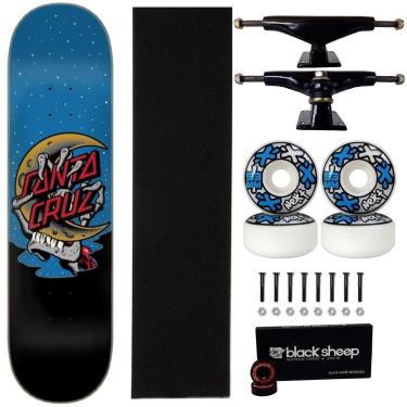 Imagem de Skate Santa Cruz Fiberglass 8.0 Profissional Next 53mm 101A-Masculino