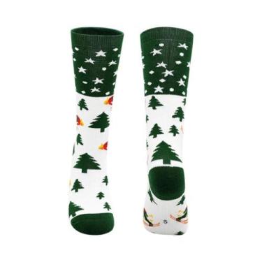 Imagem de Meias De Esqui Infantis Quentes De Inverno Para Jovens, Algodão Grosso