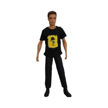 Imagem de Boneco Anime Masculino De 30CM, Roupas De Moda Casual, Acessórios BJD 