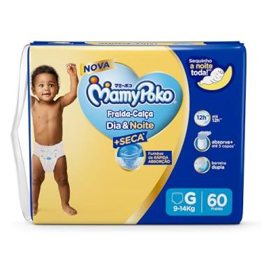 Imagem de MamyPoko Fralda-Calça Dia&Noite G 60 Unidades