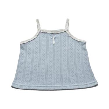 Imagem de Camiseta De Algodão Com Laço Para Meninas, Roupa Íntima De Verão Com A