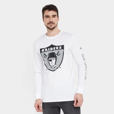 Imagem de Camiseta Nike NFL Las Vegas Raiders Fashion Manga Longa Masculina-Masculino