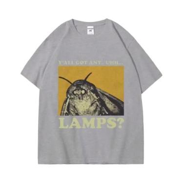 Imagem de Camiseta Feminina Vintage Casual De Manga Curta Com Estampa Engraçada 