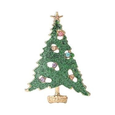 Imagem de Broche De Pérola Com Estrela De Strass Para Mulheres, Acessórios De Jo