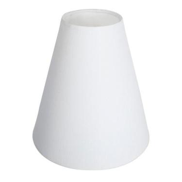 Imagem de Cúpula de Abajur 18x17x8cm de Tecido Algodão soquete Nacional Ref 05 C