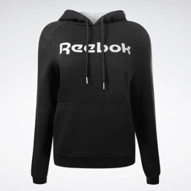 Imagem de Blusa Reebok Big Logo Linear Com Capuz Feminina-Feminino
