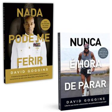 Imagem de Kit 2livros Autoajuda, Nada pode me ferir + Nunca é hora de parar, Lib