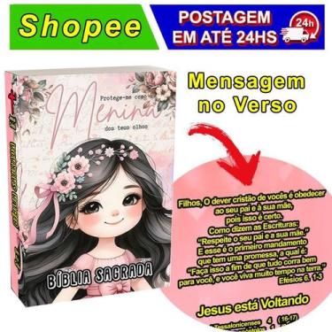 Imagem de Bíblia Infantil - Possui o Antigo e Novo Testamento - Tem Linguagem Si