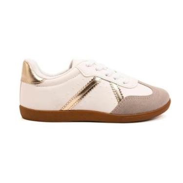 Imagem de Tênis Addan Branco Golden Menina 33 ADDAN-Unissex