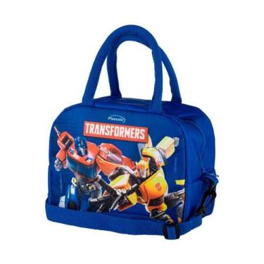 Imagem de Bolsa Térmica Infantil Decorado Transformers - Plasvale