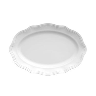 Imagem de Travessa 28x19 cm Tamanho P Cottage Branca Germer Porcelanas