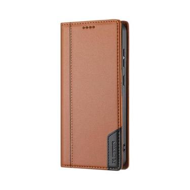 Imagem de Capa De Couro Tipo Carteira Para Samsung Galaxy Série a A17 A37 A57 A1