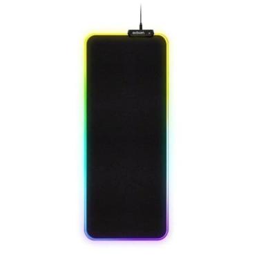 Imagem de Mousepad Gamer Exbom MP-LED3080 com Iluminação RGB 3 Modos, Base Emborrachada Antiderra...