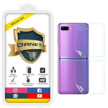 Imagem de Película De Gel Traseira Verso Para Galaxy Z Flip Full Back - Danet