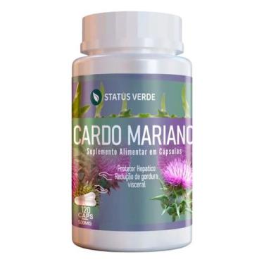 Imagem de Cardo Mariano Puro 120 Cáps 500mg - Suplemento Natural