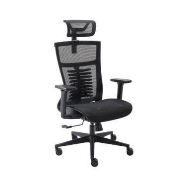 Imagem de Cadeira De Escritório Ergonômica Elements Vertta Pro Preto