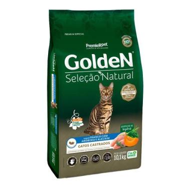 Imagem de Ração Premier Golden Natural Gatos Castrados Frango - 10Kg