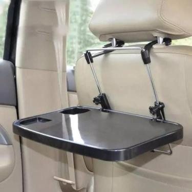 Imagem de Suporte mesa notebook para carro mesinha multifuncional volante banco 