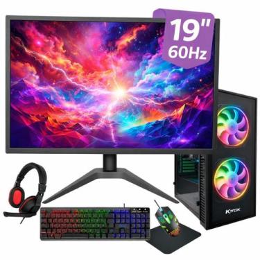 Imagem de Computador Gamer MultiPc R5 5600 GT730 256GB SSD 8GB RAM Windows 11 Co