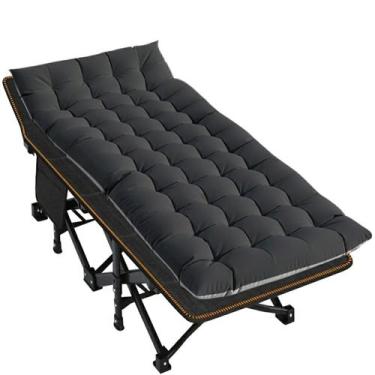 Imagem de Cama de Camping Dobrável XXL LILYPELLE 198 x 81 x 46 cm, Alta Resistên