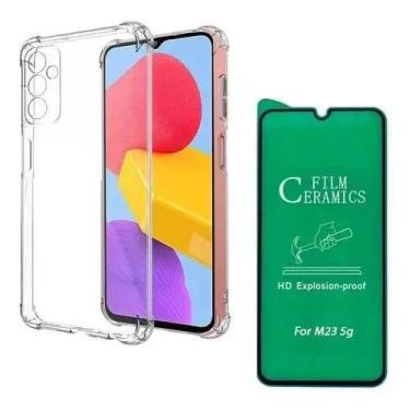 Imagem de Kit M23 - Capa Anti Impactos  + Película De Cerâmica 9D Samsung Galaxy