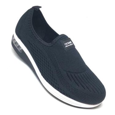 Imagem de Tênis feminino com gel modare ultraconforto amortecedor, Preto, 33