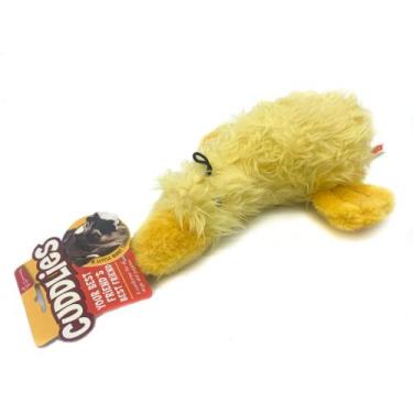 Imagem de Brinquedo de Pelúcia para Cães - Pato Amarelo - ZLPet - Masterpet