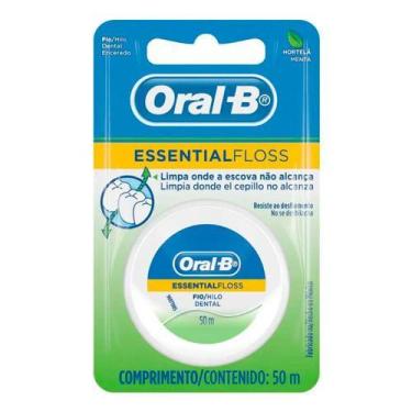 Imagem de Fio Dental Essential Floss Encerado com 50m Oral-B