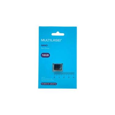 Imagem de Pendrive namo preto 16gb - multilaser