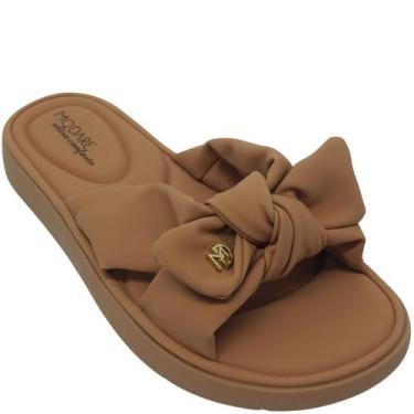 Imagem de Chinelo Modare Feminino Nubuck Ultra Soft com Laço, Nude, 34, Feminino
