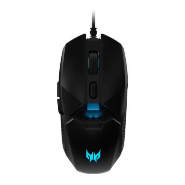 Imagem de Mouse Gamer Predator Cestus 327 PMW300 Óptico com Fio Preto Acer com 6 Botões e Até 800...