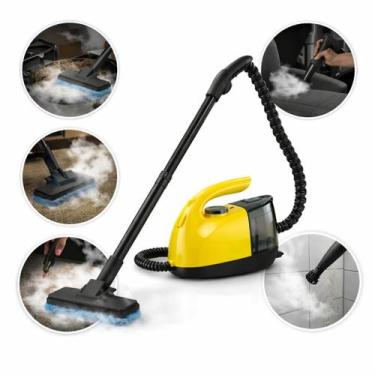 Imagem de Vaporizador E Higienizador 1800W 110V Profissional 16 Peças Com Rodas 
