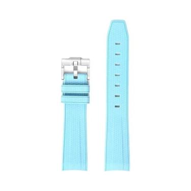 Imagem de Pulseira De Relógio Unissex Em Silicone À Prova d'Água Para Swatch Ome
