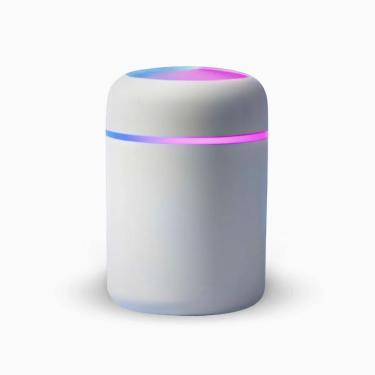 Imagem de Umidificador Portátil Ultrassônico Utimix 300ML com Luminária Azul Usb para Casa Escritório e Viagem