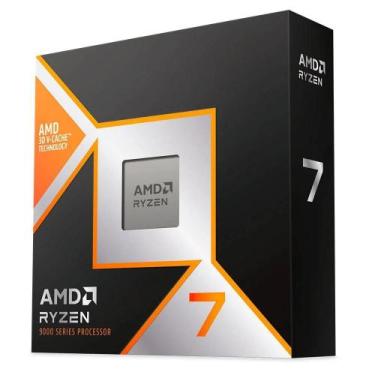 Imagem de Processador Amd Ryzen 7 9800x3d Am5 4.7 Ghz Base 5.2 Ghz Max 104 Mb Ca