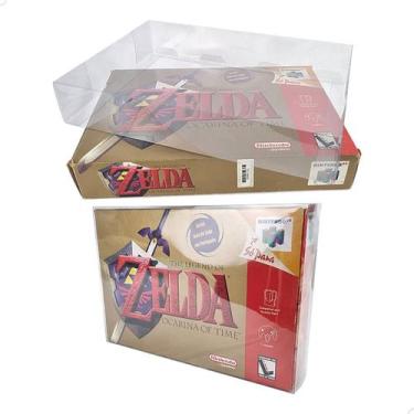 Imagem de KIT 3 Caixa Protetora para Jogos Zelda Ocarina, Zelda Majoras, Star Wa