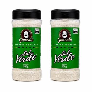 Imagem de Sal Verde Natural Gonzalo 500g - com 2 Unidades - Gonzalo